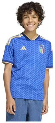 Image de Maillot Adidas Italy 26 Home Kids Jersey "Bold Blue" pour Enfant
