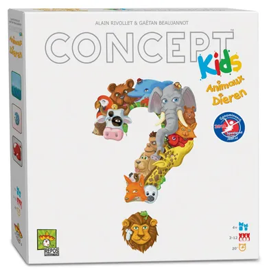 Produktbild von Repos Production Concept Kids Animals, Brettspiel, Lernen, 4 Jahr(e)