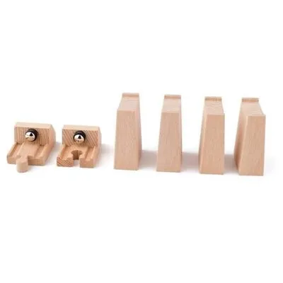 Produktbild von Woody Woody Eisenbahn-Erweiterungsset 6-teilig 91814