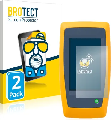 Produktbild von 2x BROTECT Schutzfolie für Fluke LinkIQ Displayschutz Displayschutzfolie Folie Matt Entspiegelungsfolie