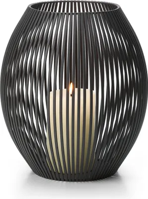 Zdjęcie produktu dla Philippi Louisiana Windlicht, L Eisen, pulverbeschichtet, 26 (h) cm 153008