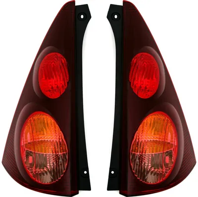 Produktbild von RÜCKLEUCHTEN SET für PEUGEOT 107 CITROEN C1 6/05- HECKLEUCHTEN DUNKELROT SMOKE