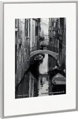 Image de Cadre photo en aluminium/PAAFA4B DIN A4 argenté