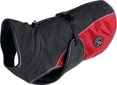 Immagine prodotto di Cappotto per cani Hunter Uppsala Cozy, taglia:25 cm, colore:antracite/rosso