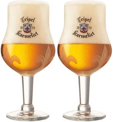 Produktbild von Karmeliet Bierglas 330 ml - 2 Stück