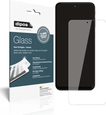 Produktbild von 2x Schutzfolie für Motorola Moto G41 - Anti-Shock 9H Folie dipos Glass Kunststoffglas