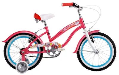 Produktbild von Alpha Plus Kinderfahrrad 16" Cruiser Harmony Rot (RH: 25 cm)