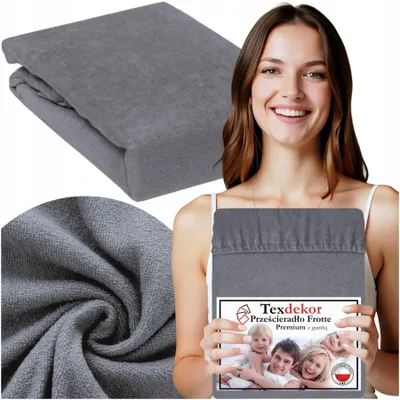 Produktbild von Texdekor Frottee Spannbettlaken mit Gummizug 140x200 cm