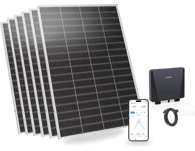 Produktbild von SUNSHARE Ray Lite 1200 W PV-Anlage mit Solar Panel + Smart Mikro-Wechselrichter
