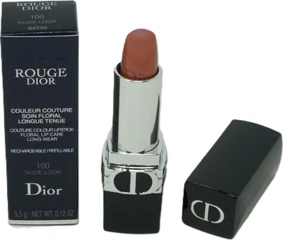 Productafbeelding van Dior Rouge, Nude, Nude Look, 1 kleur, Kleur, Hydraterend, Voedend, Beschermend, Verzachtend, Voor vrouwen, Satin
