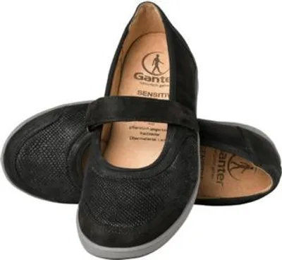 Produktbild von Ganter Komfort Slipper Karla Weiblich 343637363232 Schwarz 40 EU
