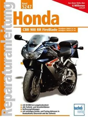 Immagine prodotto di Honda CBR 900 Fireblade / CBR 900 Fireblade RR ab Baujahr 2000 / ab Baujahr 2002