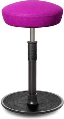 Produktbild von Sitz- Stehhocker Free Tall Hutsitz kvadrat Divina Mel. Pink schwarz /schwarz.