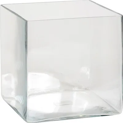 Zdjęcie produktu dla Wazon Mica Decorations Britt - 20x20x20 cm - Szkło - Przezroczysty