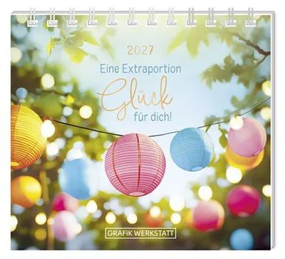 Produktbild von Mini-Kalender 2027 Eine Extraportion Glück für dich!