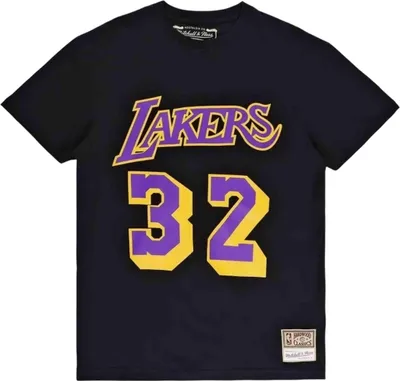 Produktbild von T-Shirt Mitchell & Ness SSTEINTL972-LALBLCKTHA für Herren