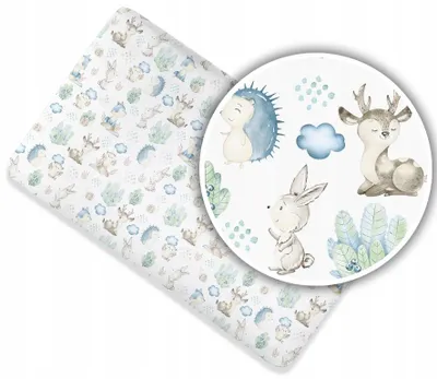 Produktbild von Spannbettlaken für Kinderbett 70x140 cm - 100% Baumwolle -