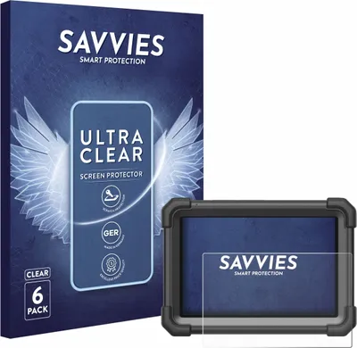 Produktbild von 6x Für Launch X-431 Pro Dyno Schutzfolie Savvies Displayschutz Display Schutz Folie Klar Transparent