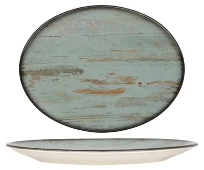 Zdjęcie produktu dla Miska do serwowania Bonna - Madera - Porcelana - 36x28 cm
