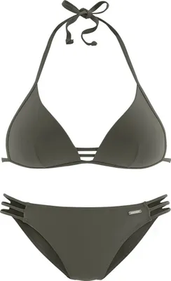 Produktbild von Bruno Banani Triangel-Bikini oliv Größe 38 Cup B