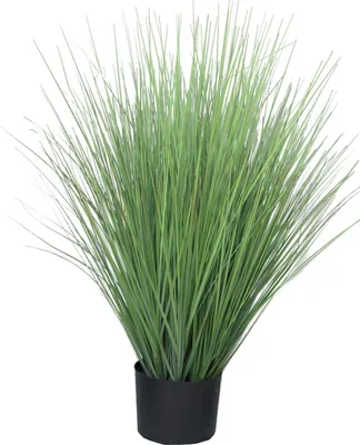 Produktbild von artplants.de Deko Gras Rutenhirse Yamin, grün, 75 cm - Künstliches Grasbüschel