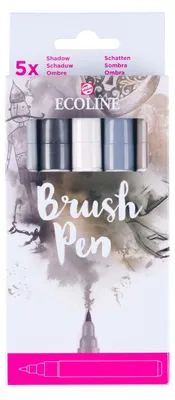 Immagine prodotto di Talens ECOLINE® P11509937 Talens ECOLINE® Brush-Pens silber, 5 St.