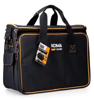 Produktbild von Koma Tools Werkzeugtasche 9l Schwarz Schwarz One Size