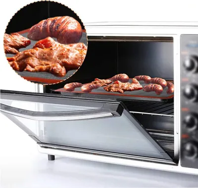 Obrázok produktu pre 2 ks nepriľnavá panvica na pečenie Sklenené vlákna Podložka do rúry na pečenie Silikónová podložka na pečenie Nástroje na pečenie pečiva