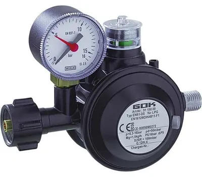 Produktbild von GOK Niederdruckregler EN61-DS 50 mbar 1,5 kg/h
