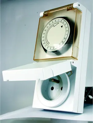 Obrázek produktu pro Smartwares TM116B FR, Denní časovač, Bílá, Analog, Otočné, Plast, IP44