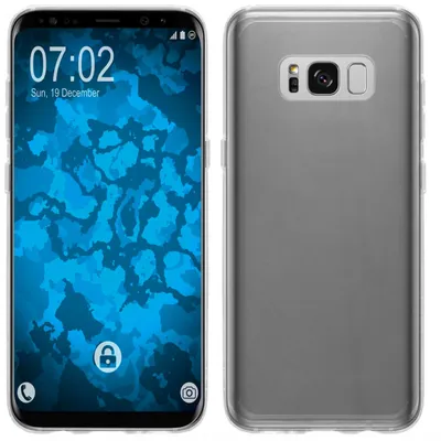 Produktbild von PhoneNatic Case kompatibel mit Samsung Galaxy S8 Plus - Hülle Crystal Clear  Hard-case Cover