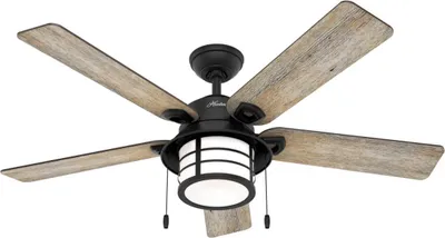 Obrázek produktu pro Stropní ventilátor s osvětlením a stahovacími řetízky Santorini 132 cm