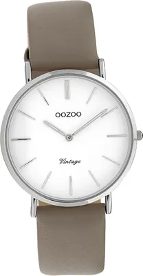 Produktbild von Oozoo Damen Armbanduhr braun Analog Vintage Series Lederarmband D2UOC20085