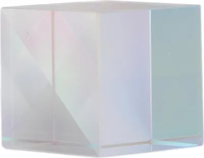 Image de Prisme Cube Verre Optique Dispersion RGB Couleur Cube Attrape Soleil X Cube Prisme Cadeau d'Anniversaire 15x15x15mm/0.6x0.6x0.6in