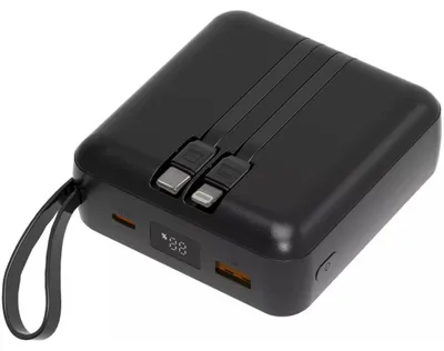 Image de Powerbank Akashi 10000mah Câbles Intégrés Recharge Universelle Avec Câbles Intégrés - Akashi