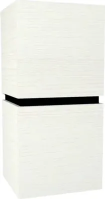 Obrázok produktu pre Kúpeľňová závesná skrinka Devo Viva 2.0 pravá biela 40 x 84 x 35 cm VV2-S2D1SP40x35-F104