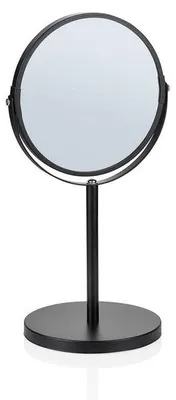 Produktbild von 6x Kosmetikspiegel, Ø 17 cm, Höhe 34,5 cm, schwarz pulverbeschichtet, Edelstahl