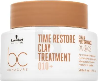 Zdjęcie produktu dla Schwarzkopf Bc Time Restore Q10 Clay Treatment 200ml