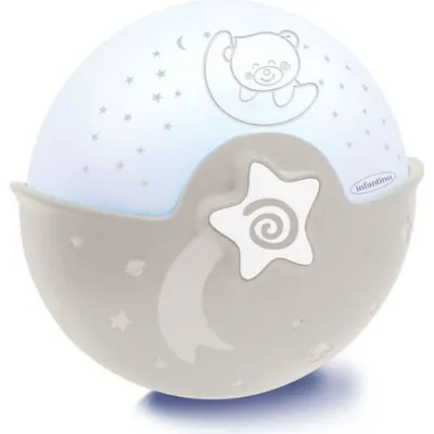 Obrázek produktu pro Infantino Noční lampička s projekcí - ecru