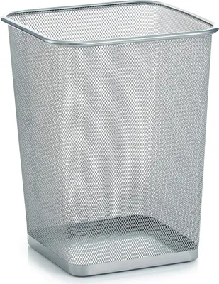 Obrázok produktu pre zeller odpadkový kôš DYNAMO WHT 27x36x27 cm strieborný