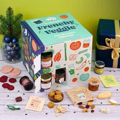 Produktbild von Frenchy Veggie Adventskalender – Vegetarische Tour de France - Der Gourmetkalender