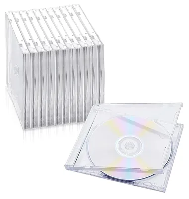 Productafbeelding van Set van 12 CD/DVD Hoezen voor Archivering van Schijven