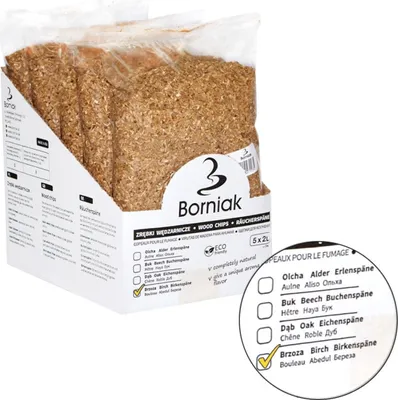 Obrázok produktu pre Údiace čipsy pre fajčiarov - BIRKE - 2 litrové balenie - certifikát HACCP