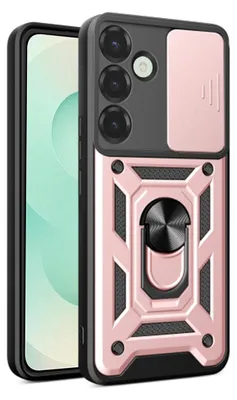 Produktbild von Techsuit CamShield Series Hülle für Samsung Galaxy S25 Plus – roségold