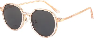 Zdjęcie produktu dla INF Stylowe okulary przeciwsłoneczne z oprawkami Szary