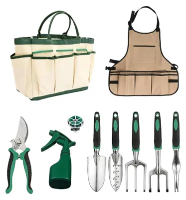 Produktbild von Gartengeräte-Set für Anfänger, 11-teilig