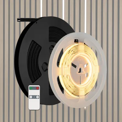 Produktbild von REV LED für Akustikpaneele, 3m, dimmbar, zuschneidbar, weißes Licht