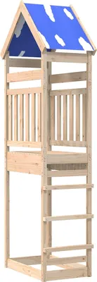 Obrázok produktu pre Herná veža Hnedá 52,5 x 85 x 265 cm Masívne borovicové drevo