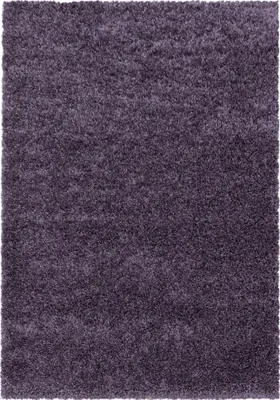Image de Teppium Tapis Shaggy à Poils Longs 80x150 cm Violet, doux et moelleux, moderne uni, idéal pour couloir ou chambre d’enfant