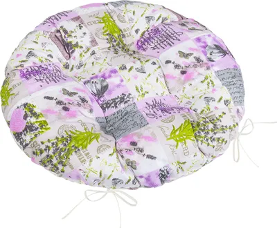 Obrázek produktu pro Sedák Adéla prošívaný kulatý - průměr 40 cm - Šedá